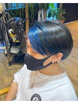 クラシコ ヘアーミュー(CLASSICO hair miu) 透明感抜群のブルー系フェイスフレーミング