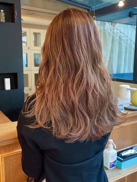 メイクス 表参道(MAKE'S omotesando) ホワイトグレージュ/デジタルパーマ/チェリーブラウン/表参道