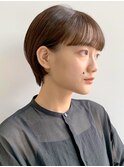 ショートヘア　ショートカット　前髪　原宿　渋谷　表参道