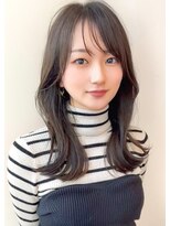 ルエ(rue)&nbsp;大人可愛い20代30代40代インナーカラー小顔ウルフレイヤーボブ