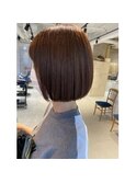 ショコラアッシュ/ショートボブ/大人ショート/お手入れ楽/大倉山