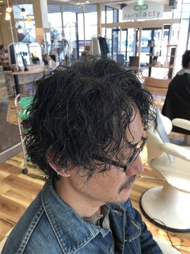 シャラクアクティ(sharaku acty) 【メンズ】スパイラルパーマ