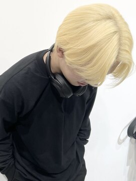 ココ 原宿(KOKO) 黒髪小顔クラゲヘアーオリーブグレーココアベージュセンター