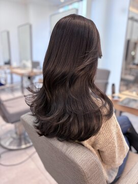 ヌイ 横浜(nui) ラベンダーグレージュ_イメチェンハッシュカット