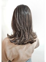 ツムグ 代官山 中目黒(TUMUGU)&nbsp;フルバングレッドブラウンハッシュカット30代40代50代60代白髪