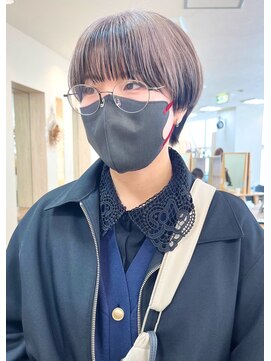 ソソ(soso) 【soso 伊勢田】マッシュショート×アンブレラ【横浜/ブリーチ】