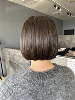 グリッター(GLITTER)&nbsp;ミニボブ　×  ショコラベージュ