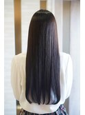 縮毛矯正×ナチュラルストレート仕上げ &nbsp;Hair straightening 