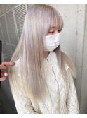 #ガルボ#ハイトーン#エクステ#ブリーチ#プルエクステ#10代#20代