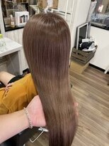 ネクサス 心斎橋(Nexus)&nbsp;シアーカラー セミディ カール 姫カット エクステ Nexus心斎橋