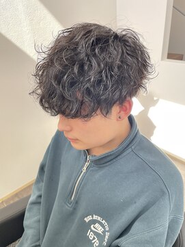 コーストバイマグ 塩尻店(COAST by Mag) 波巻きスパイラルパーマメンズマッシュツイストスパイラルパーマ