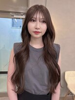 シーン(SCEN) レイヤーロング　韓国　レイヤーカット