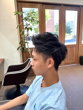 ポピイズ(POPPIES) メンズスタイル【アップバング