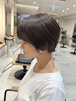シアン 矢場町店(CYAN.)&nbsp;首元すっきり！ショートボブ。