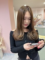 キーチェ 梅田中崎町(keych)&nbsp;レイヤーカット/ウェットヘア/デザインカラー[梅田駅/中崎町駅]