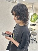 #ウルフパーマ/20代/30代/パーマ/ウルフ/無造作パーマ