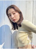 シアーベージュ/韓国風/スリークスタイル
