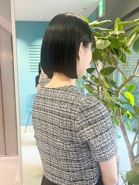 ノエ トトン(noe tton) 丸みボブ(20代/30代/ショート/ボブ/髪質改善)AI47