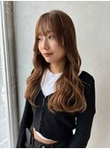 美髪*エアリーロング*ベージュ*髪質改善*Zina札幌大通