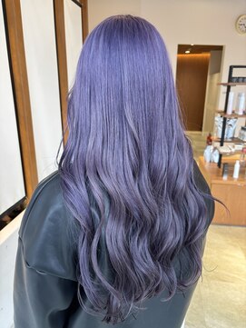 サラビューティーサイト 志免店(SARA Beauty Sight) 【Haru】ブリーチ1～2回/ケアブリーチ/ラベンダーアッシュ