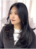 黒髪でも動く◎ザクザクレイヤー