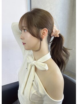 シエンゴールド(CIEN gold) レイヤーカット/顔周りカット/前髪カット#浜松駅#カラー