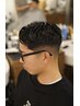 メンズカット＋パーマ＋眉カット