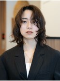 レイヤーパーマ＊ミディアムレイヤー＊デザインパーマ＊銀座