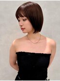 レイヤー/ネビージュ/韓国ヘア/イメチェン/縮毛矯正/中野/