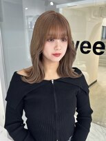 スウィープ(sweep)&nbsp;【sweep＿shizuna】ダブルカラー/ブリーチカラー/福岡/天神/大名