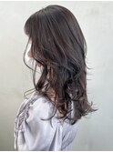 ロング美髪韓国ヘア顔周りレイヤー_ba397603