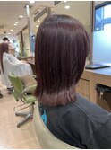 ラベンダーカラーショコラベージュカラーダブルカラー