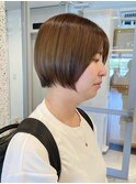 【three.中之島】ショートボブ