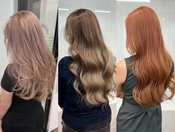 ヘアースマイルクー(HAIR SMILE COEUR)の写真/【ヘアカラー認定講師がプロデュースするサロン】トレンドを取り入れ、憧れのヘアカラーに♪