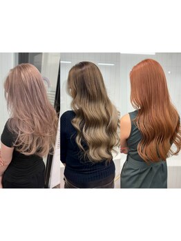 【ヘアカラー認定講師がプロデュースするサロン】トレンドを取り入れ、憧れのヘアカラーに♪