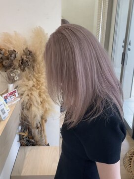 リアン(LIAN) ハイライトカラーミルクティーベージュケアブリーチダブルカラー