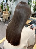 韓国風レイヤーカット髪質改善ダブルカラーハッシュカット