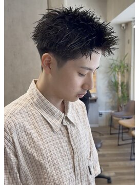 クロト 福岡本店(KUROT) 刈り上げスパイキーショート