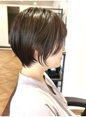 ショートカラー髪質改善