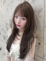 シーシンジュク 新宿南口(Sea shinjuku)&nbsp;オリーブグレー×小顔[ココアベージュ/黒髪/くらげヘアー]