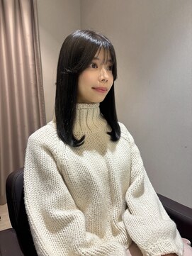 艶感ラベンダーグレージュ