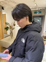 ローレン(LOREN)&nbsp;ベリーショート/ダークアッシュ/ニュアンスパーマ/韓国マッシュ