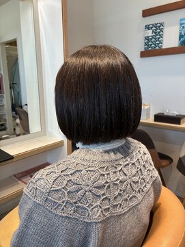 髪質に合わせたオーダーメイドボブカット