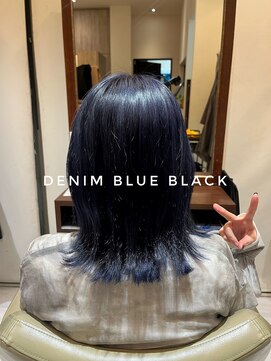 ヘアメイク アリエス 岩切店(HAIR MAKE aries) デニムブルーブラック
