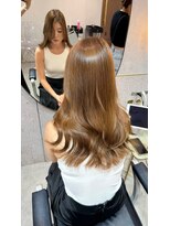 ハローバイシー 仙台(Hello by Sea)&nbsp;艶髪ブラウン×髪質改善[美髪/韓国風/顔周り]仙台