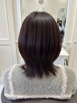 サロンドウィズ 本店 本八幡(Salon de With)&nbsp;大人くびれレイヤーミディ×艶カラー