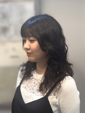 ジエクトヴィシア 心斎橋 似合わせデジタルパーマ/韓国風巻き/コテ巻き風パーマ/心斎橋