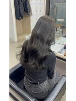アジールヘア 東上野店(agir hair)&nbsp;上品透明感オリーブグレージュ艶髪高発色カラー【上野】
