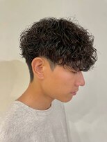 ニアウ 伊勢崎連取店(Niau)&nbsp;MEN’S/リバースセンターパート/ニュアンスパーマ/伊勢崎