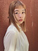 プール(POOL) ミルクティーベージュ×ケアブリーチ